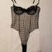 Vintage dotty mesh sexy lingerie by Papillion Blanc