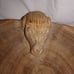 Vintage Wood Carved Lion Bowl Hobo Hippie Art Cat Tiger