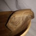 Vintage Wood Carved Lion Bowl Hobo Hippie Art Cat Tiger