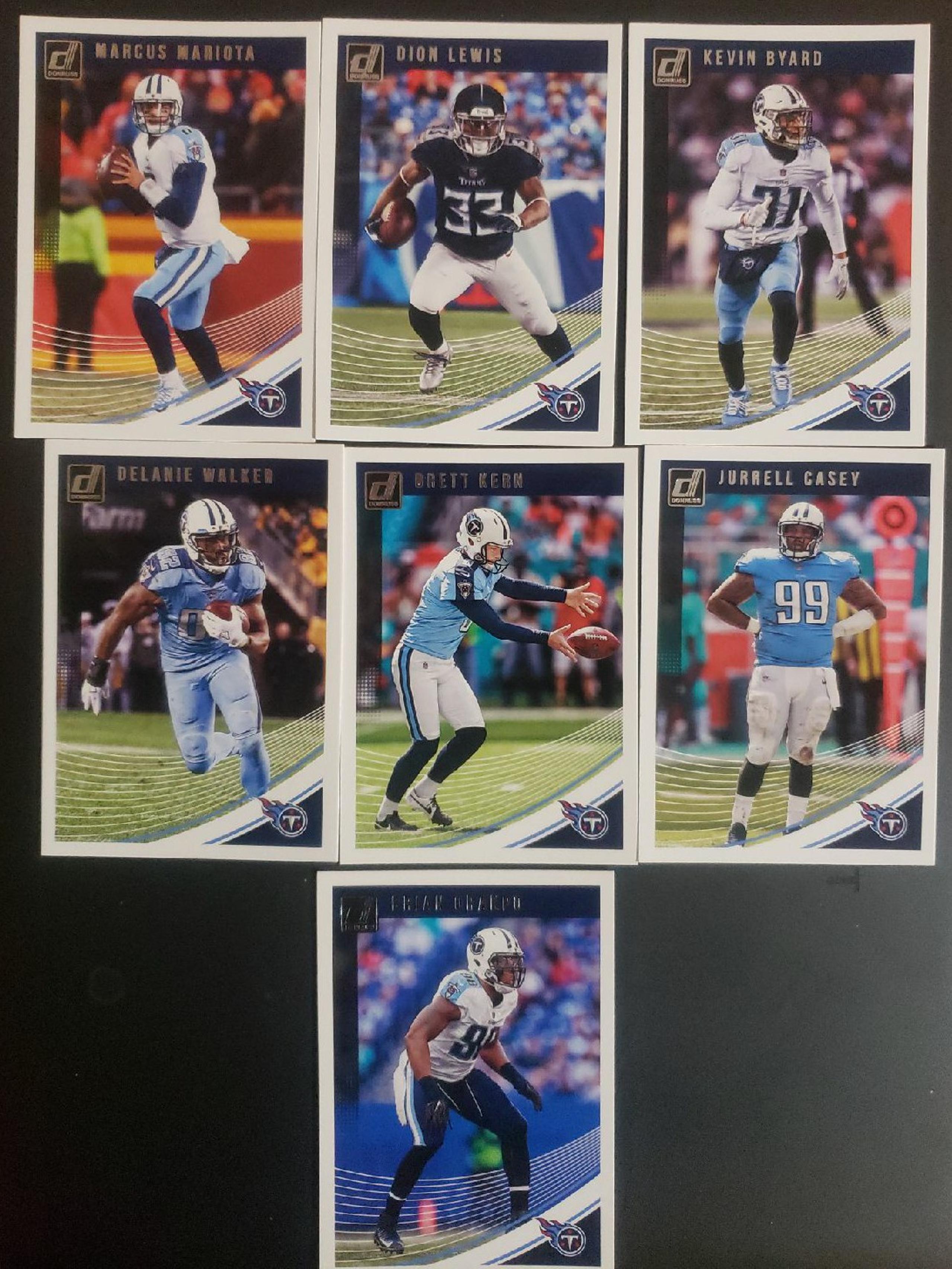 TENNESSEE TITANS 2018 DONRUSS LOT