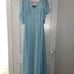Light Blue Maxi Bridesmaid Dress Size 8