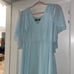 Light Blue Maxi Bridesmaid Dress Size 8