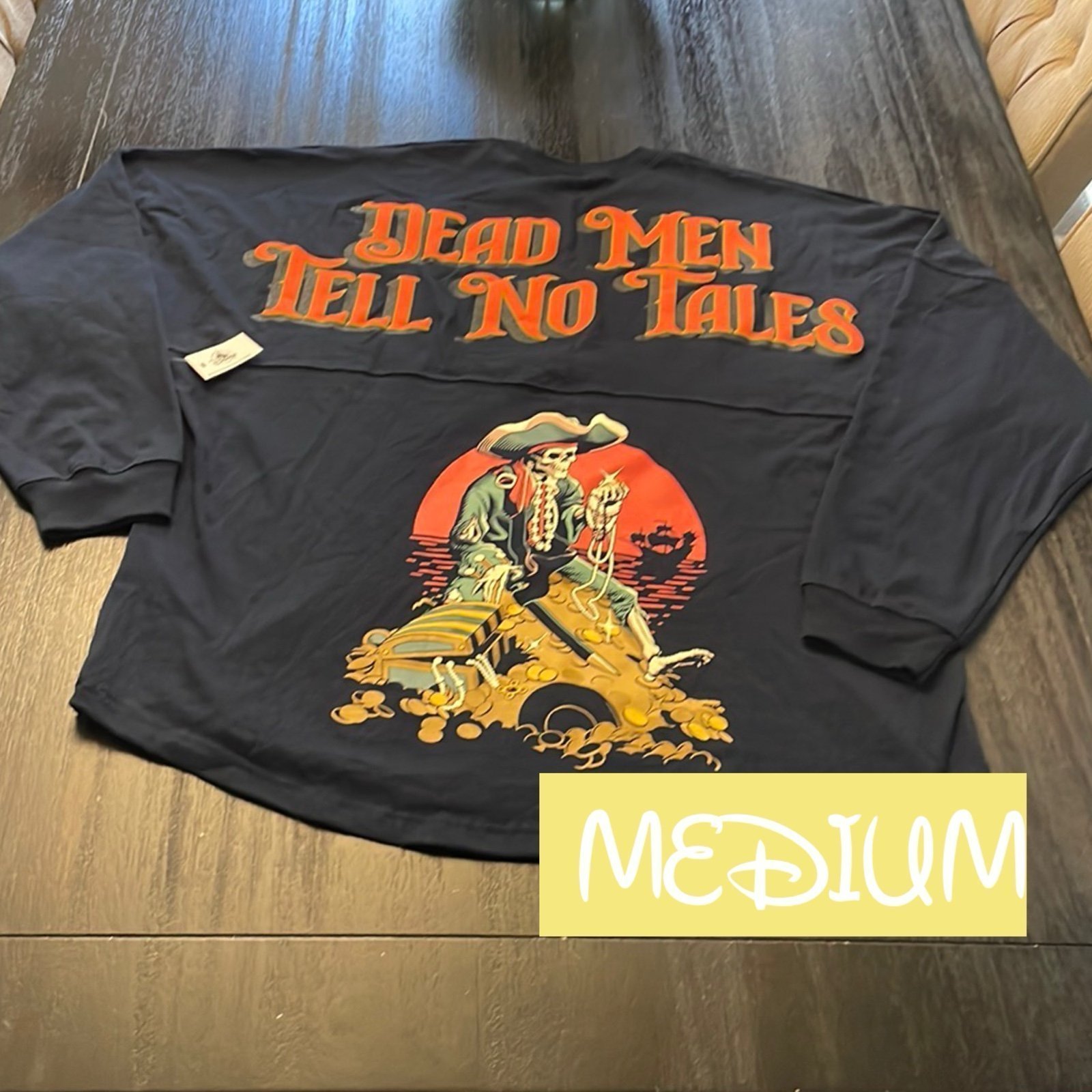 2024 Disney Parks Pirates of the Caribbean Dead Men Tell No Tales Spirit Jersey