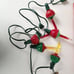 Vintage Beacon Christmas 7 Bubble Lite Set Bulbs Lamp Works 2 MISSING Noma