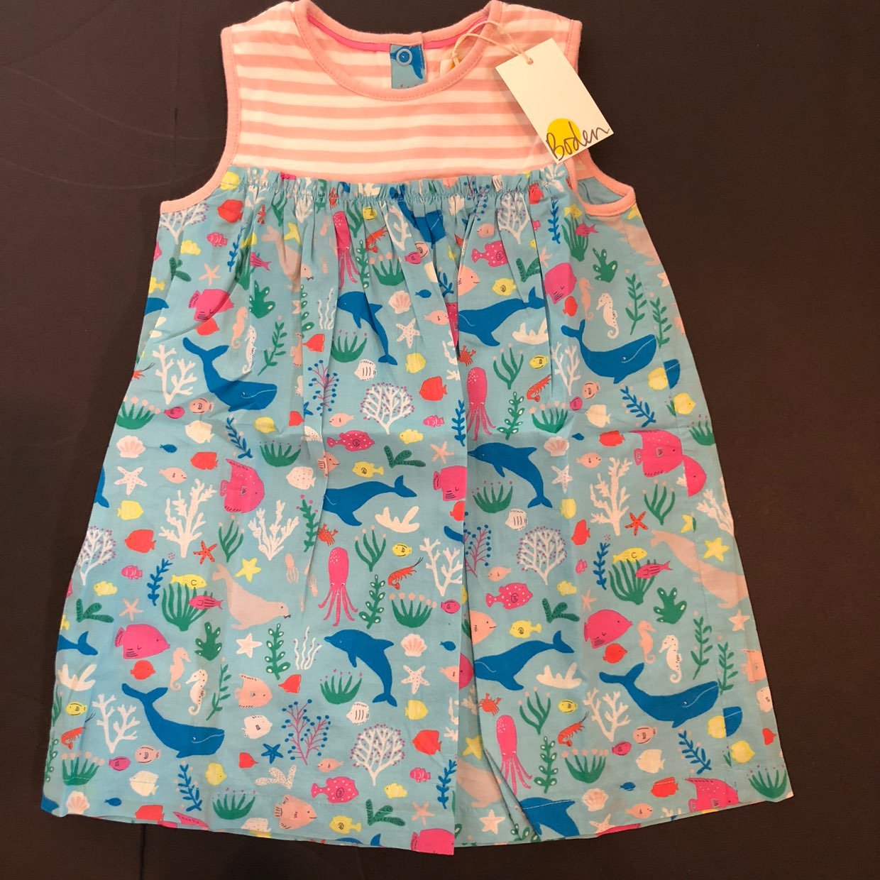 Mini Boden sea creature dress