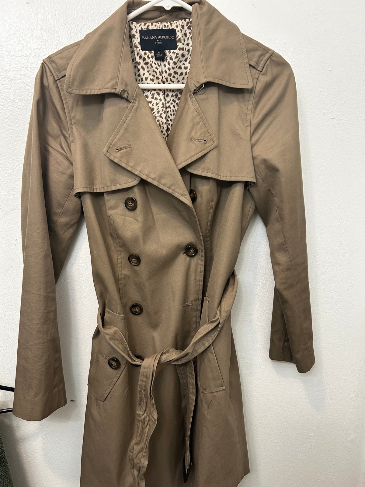 Banana Republic trench coat