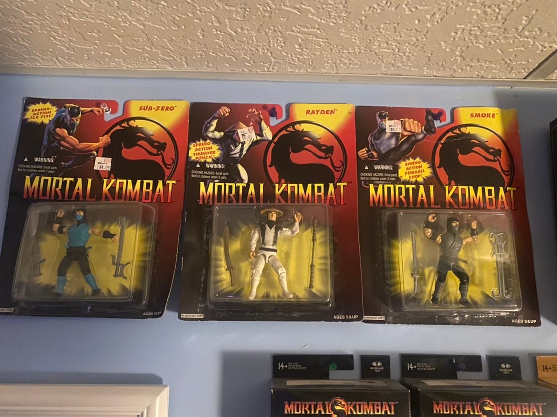 Mortal Kombat Hasbro Lot