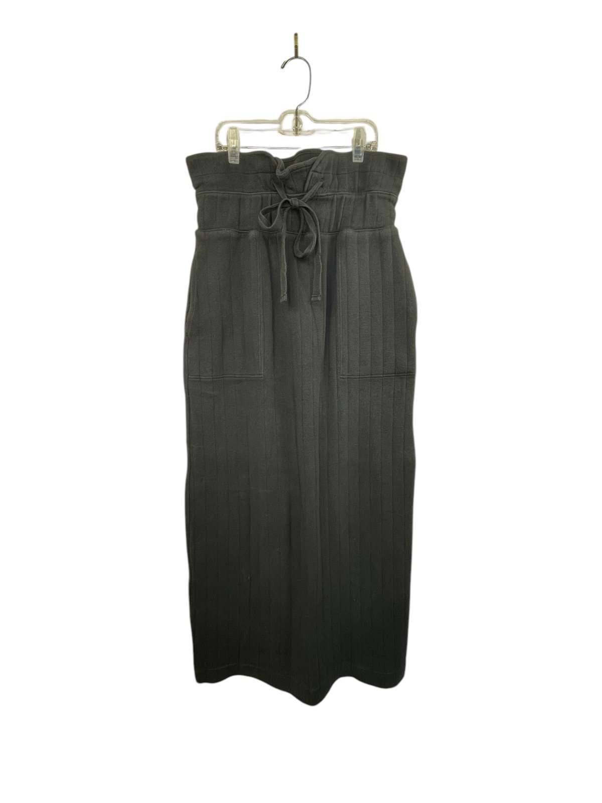 Free People Beach Maxi Skirt Black Size Medium
