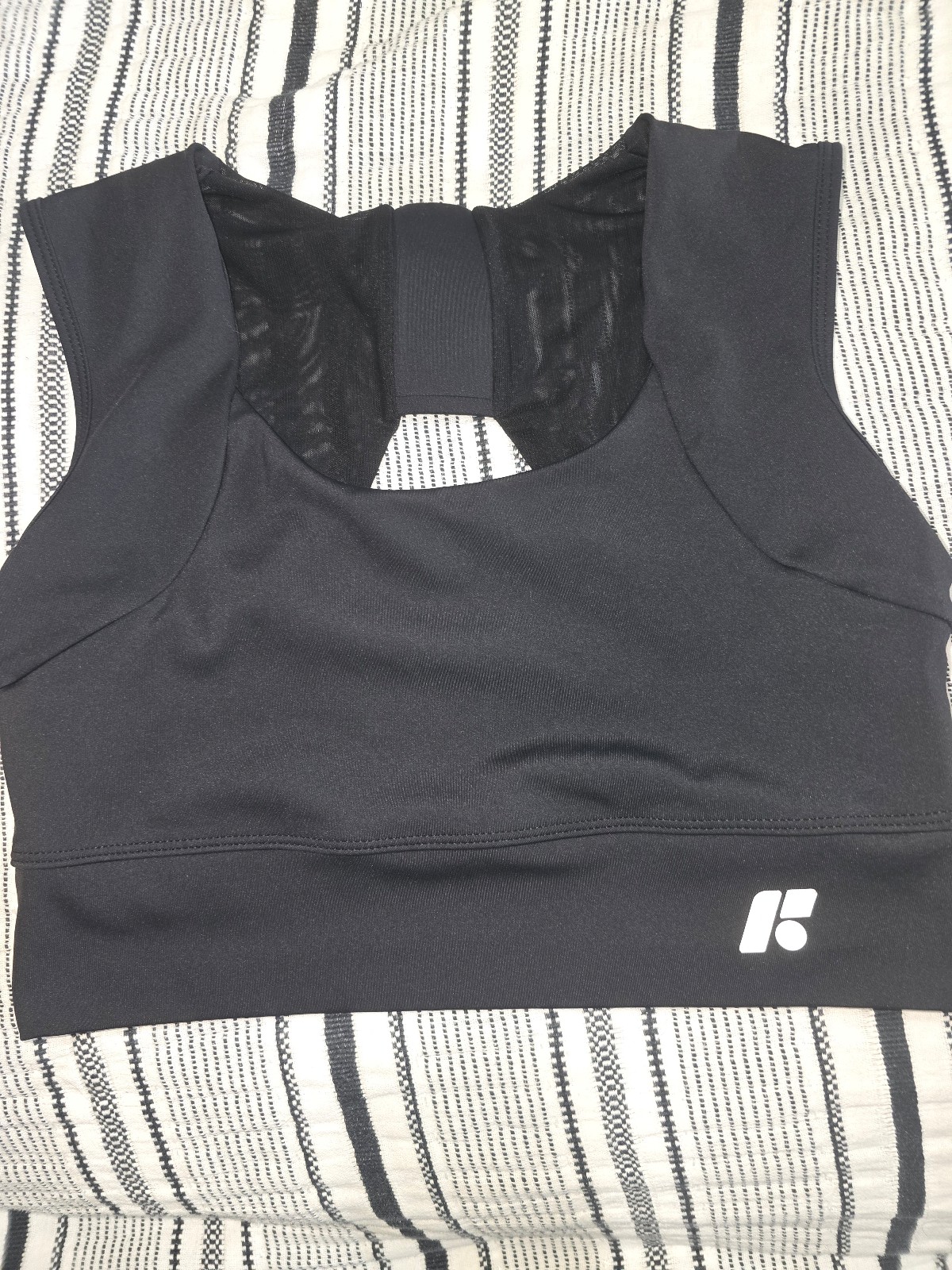 Forme Power Bra in Obsidian (Black), Size XL