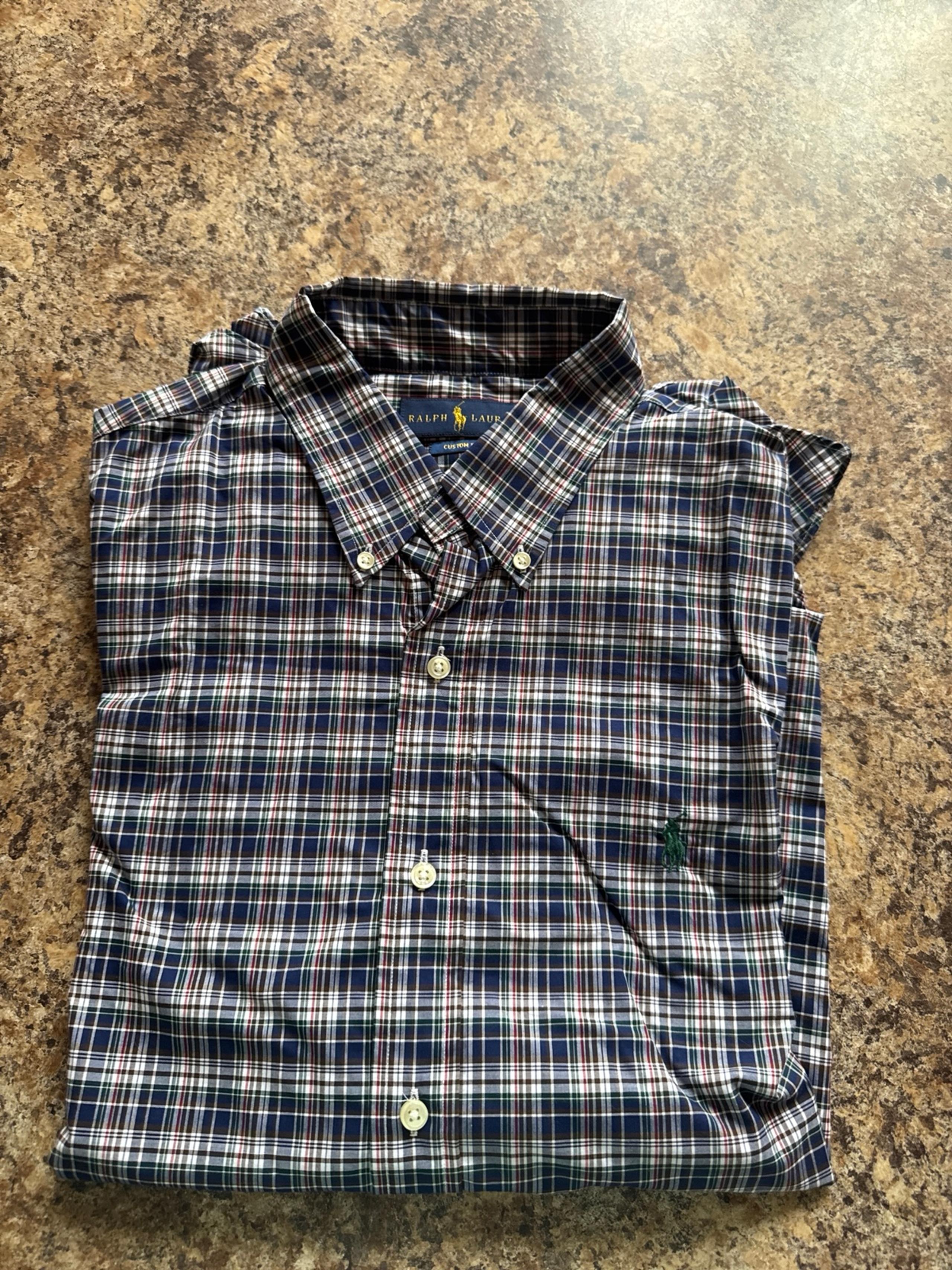 long sleeve, Ralph Lauren  size large 16 1/2 neck, long sleeve dress shirt