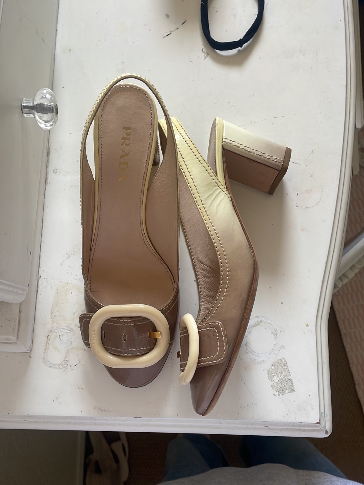 vintage Prada heels