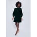 TUCKERNUCK Pomander Place Hunter Green Velvet Samantha Dress NWT Size XL