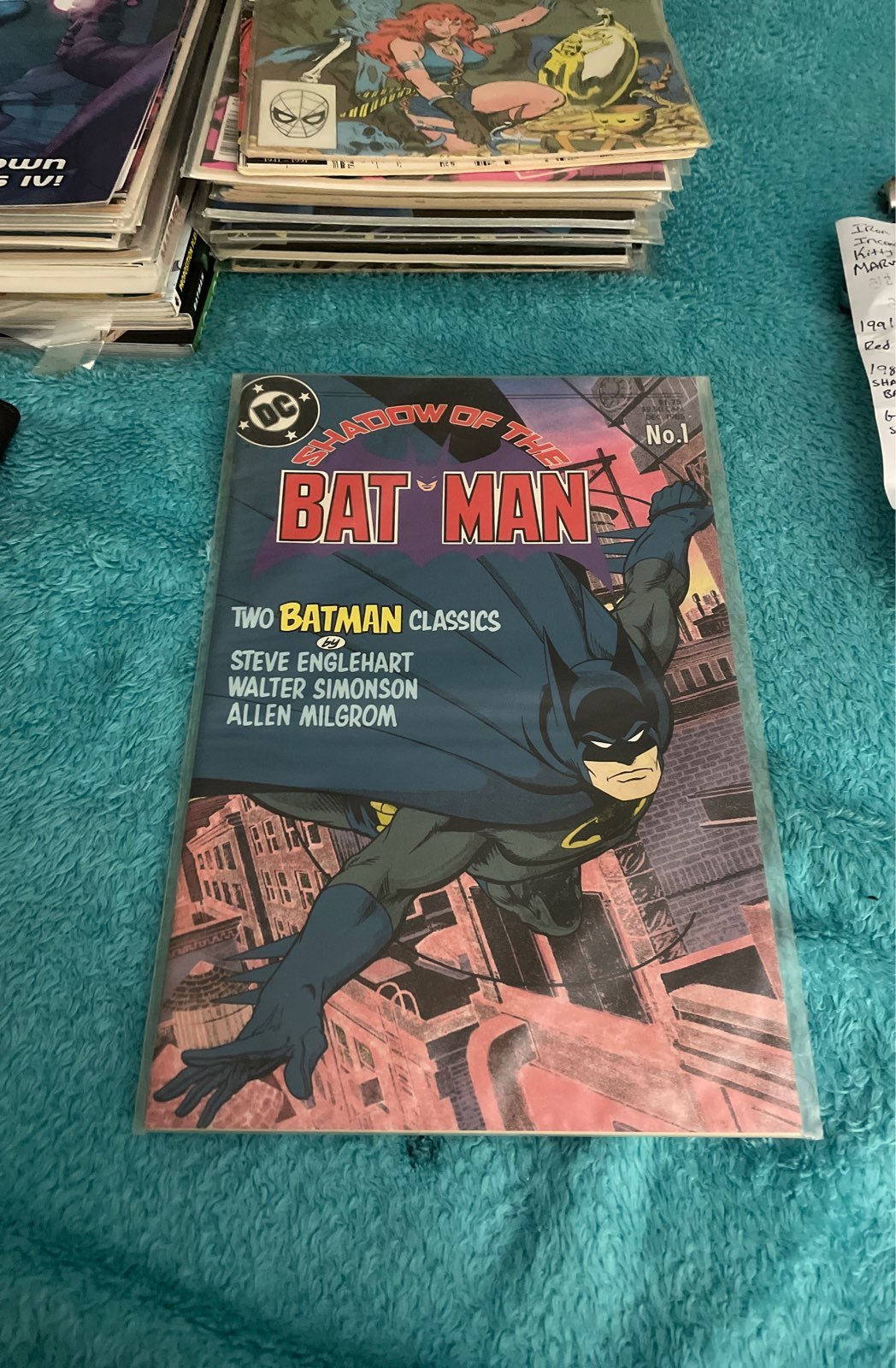 DC Comics Batman Shadow OF The Batman Comic Issue #1 Great Shape