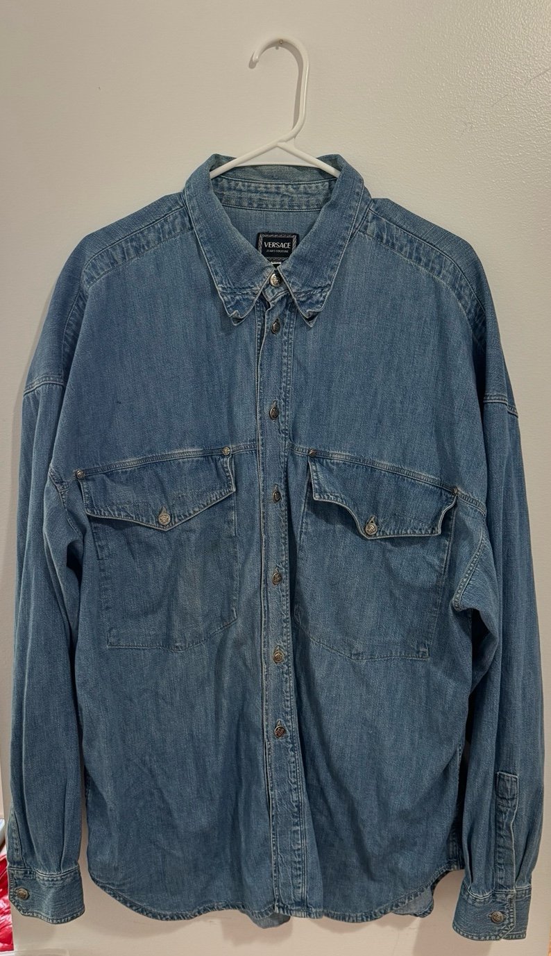 Vintage Versace Jeans Couture Denim Shirt