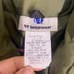 VF Imagewear National Park Ranger Green Goose Down Puffer Jacket Mens Large