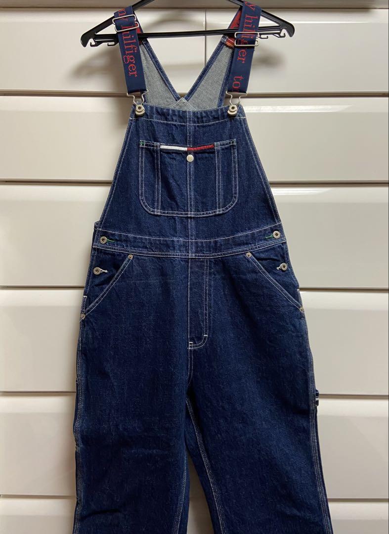 Rare Tommy Hilfiger Dark Denim Overall Unisex