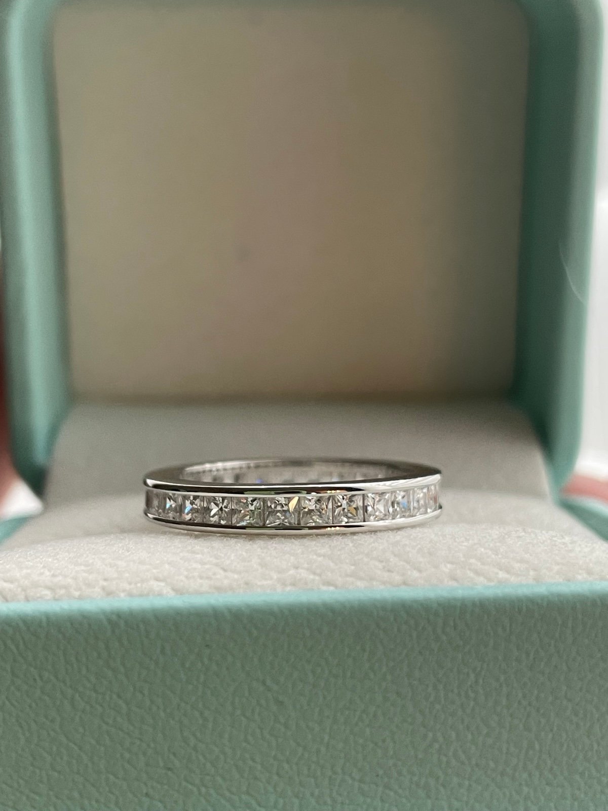 Sterling Silver 925 Eternity Band