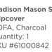 Madison Mason Sofa Slip Cover