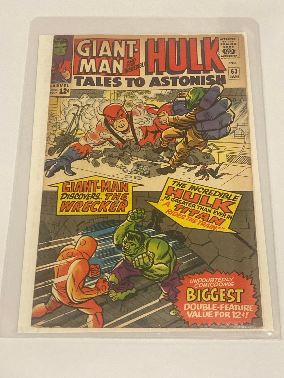 Tales to Astonish #63 (Marvel Comics January 1965) Original And 1st Full Leader