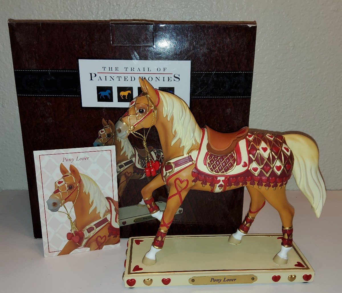 Painted Ponies PONY LOVER 1E/0,442 #4046322 Enesco NIB LOW NUMBERS