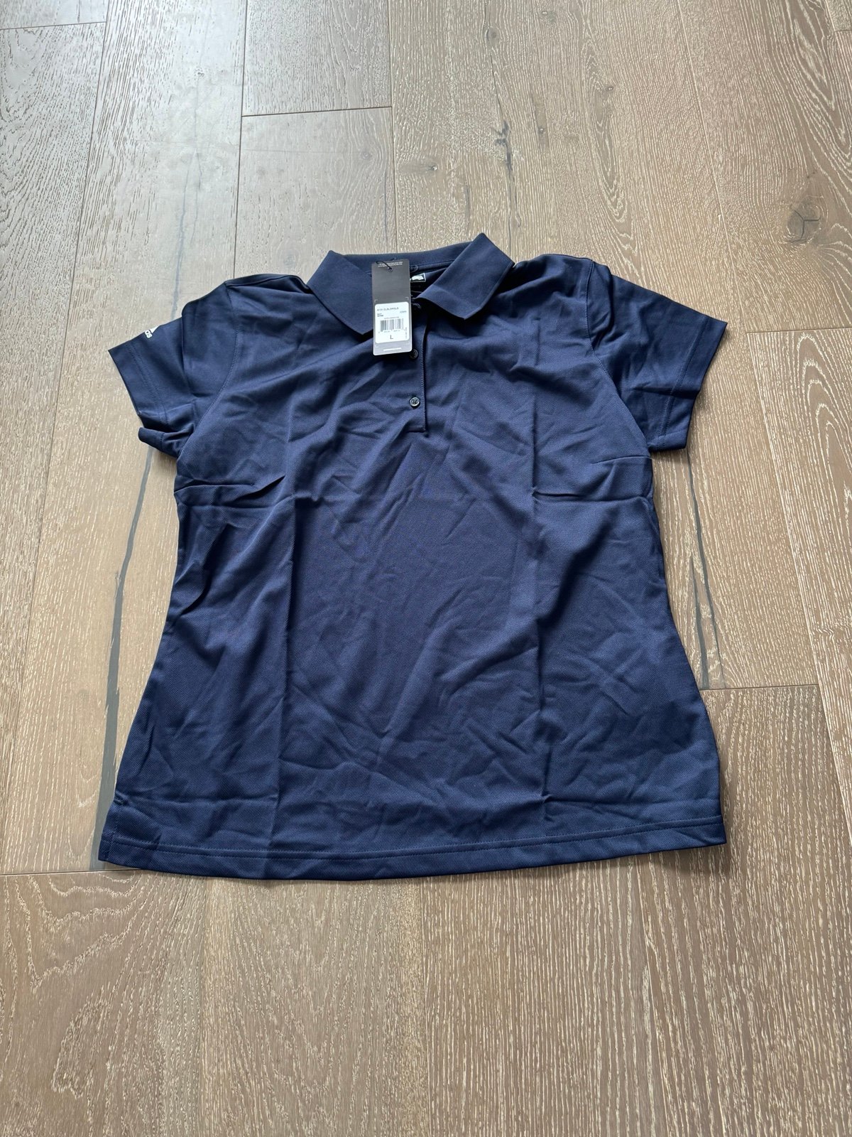 Adidas Golf navy polo shirt