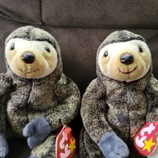1999 Ty Beanie Baby Original Slowpoke th