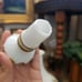 Milk Glass Dresser Vanity Bottle Decanter Butler Brother's Antique