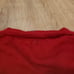 Mens PING Merino Wool Golf Sweater Top Medium Red Embroidered Sensor Warm V-Neck