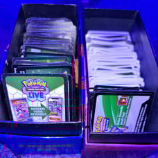 Pokémon! Around 750 cards