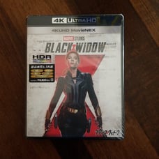 Black Widow 4k + 3d Blu-ray + 2d Blu-ray