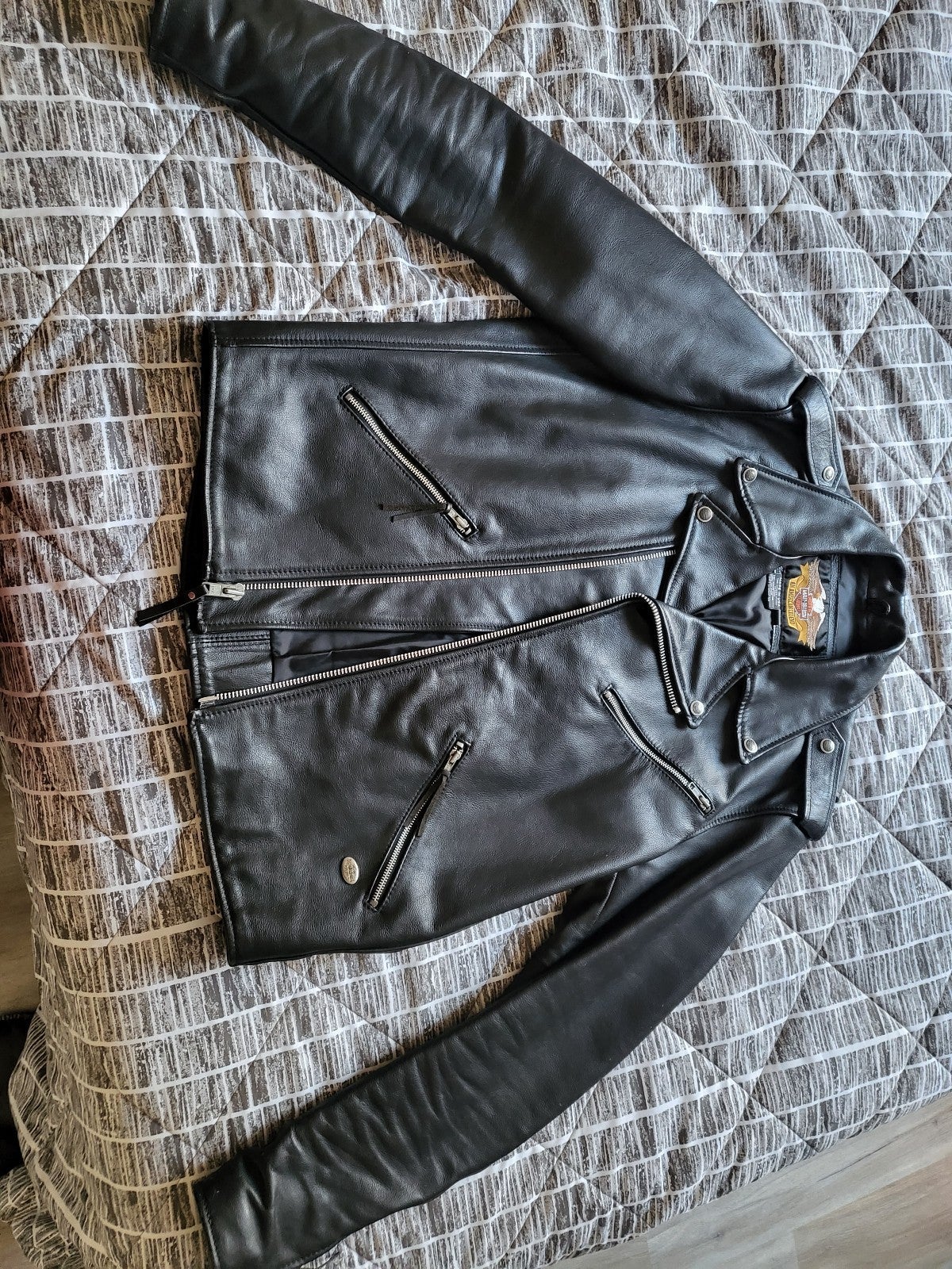 HARLEY DAVIDSON USA MADE LEATHER JACKET