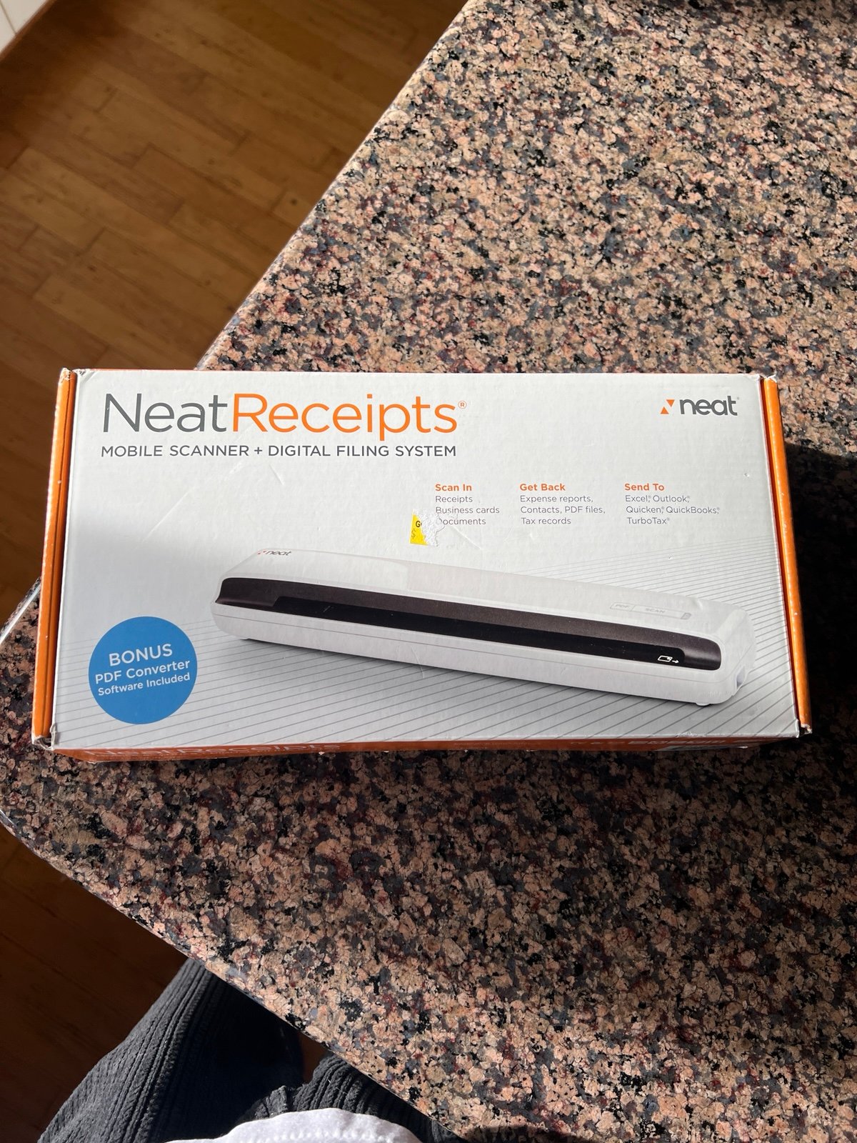 Neat Receipts Mobile Scanner + Digital Filing System NM-1000 - Store & Organize