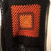 Harvest Halloween Handmade Granny Square Poncho One of a Kind Ready to Ship