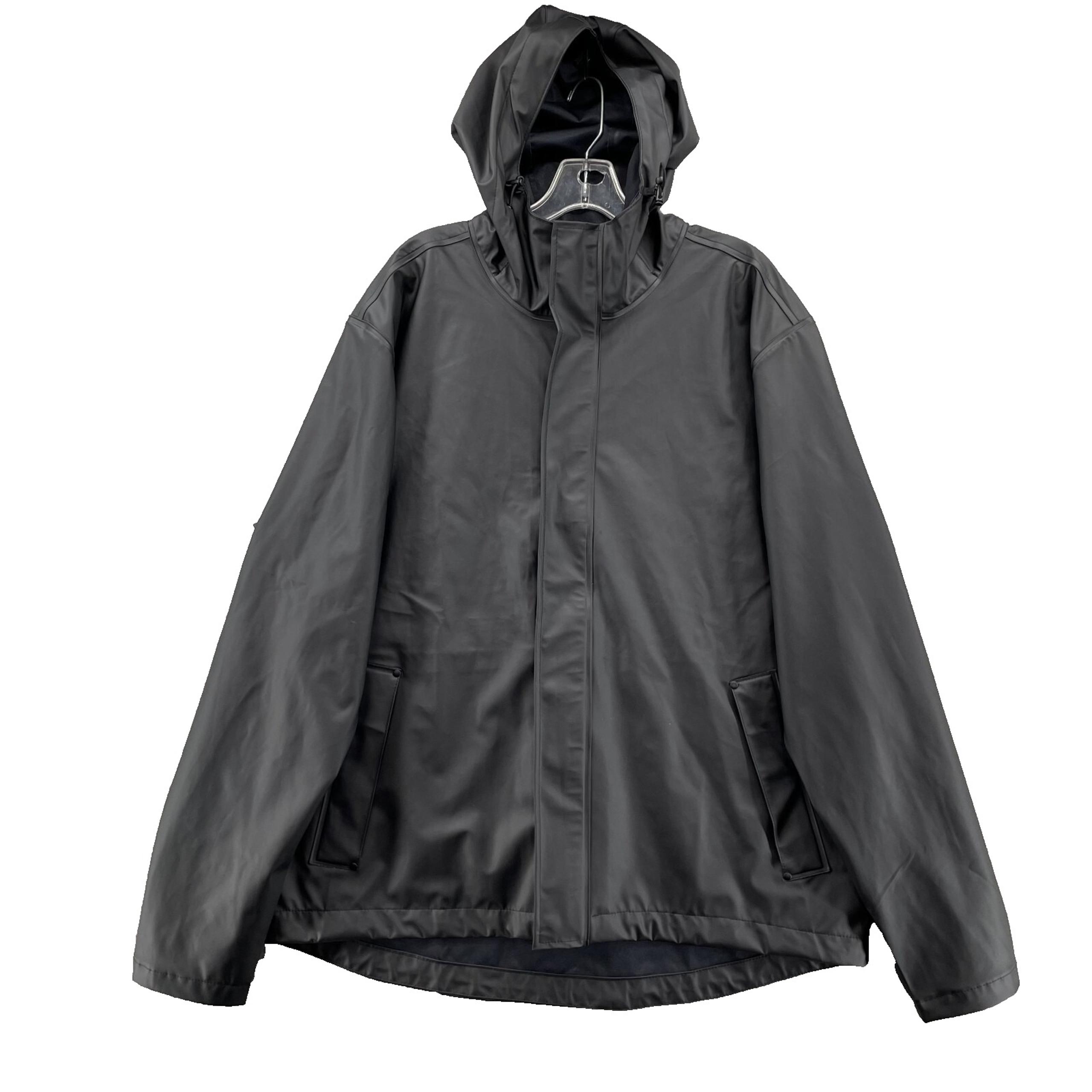 Helly Hansen Rain Coat Bomber Jacket Men XL Black Outdoor Snow Gorpcore Workwear