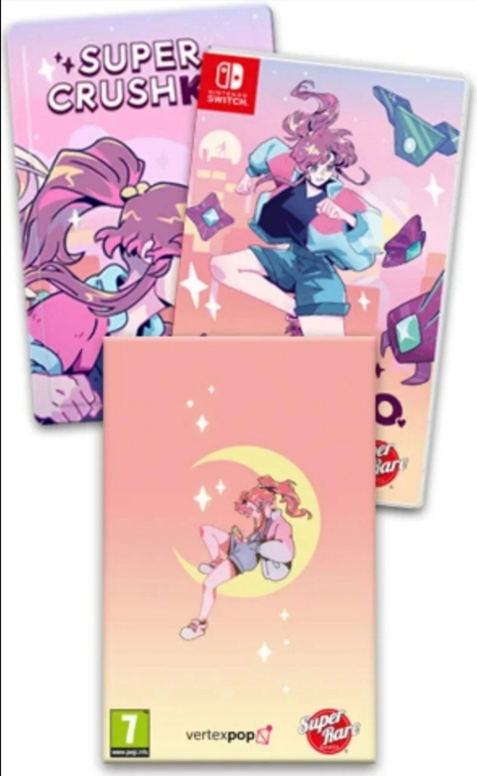 Nintendo Switch Super Crush K.O. + Steelbook