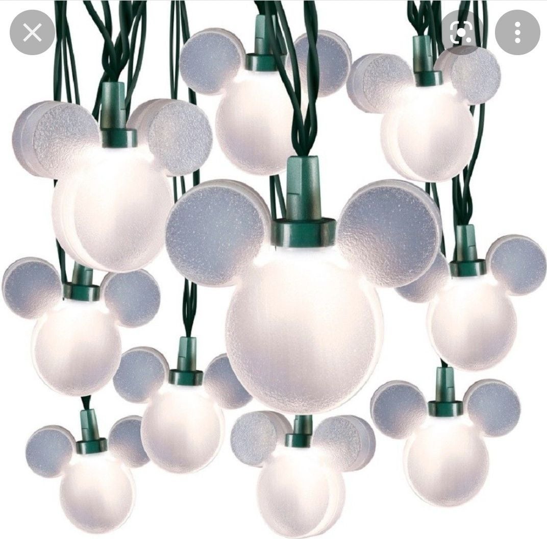 Disney magic holiday Mickey mouse lights