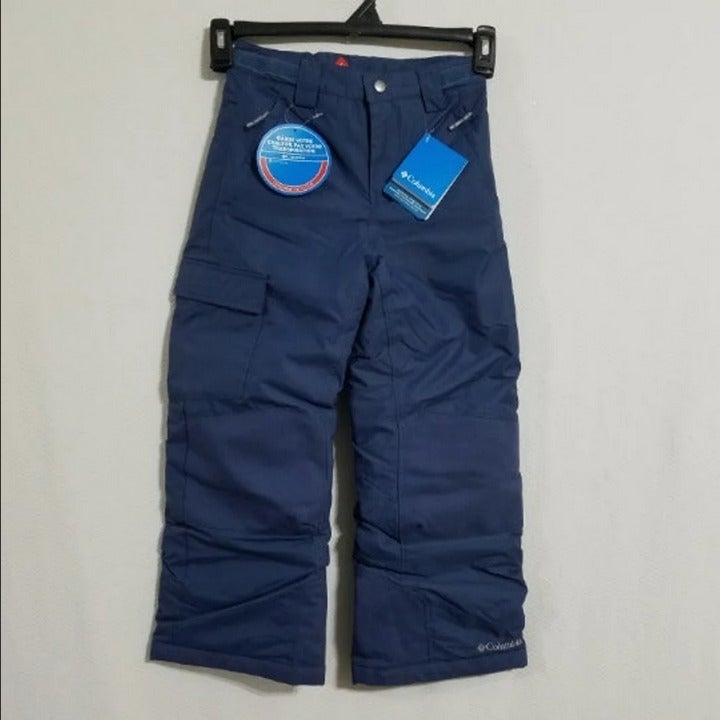 Columbia Boys Small Blue Snow Ski Pants Snowboard Winter Kids Youth Snowsuit