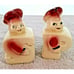 Vintage '88 Set of 2 Chef Salt & Pepper