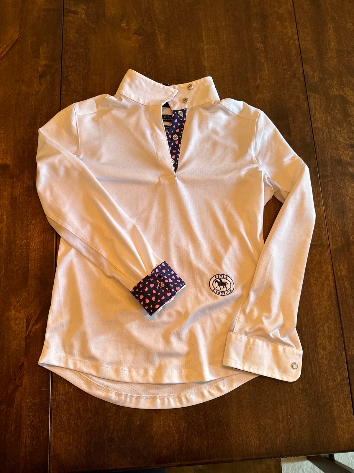 Essex Classics Girls M long sleeve show shirt