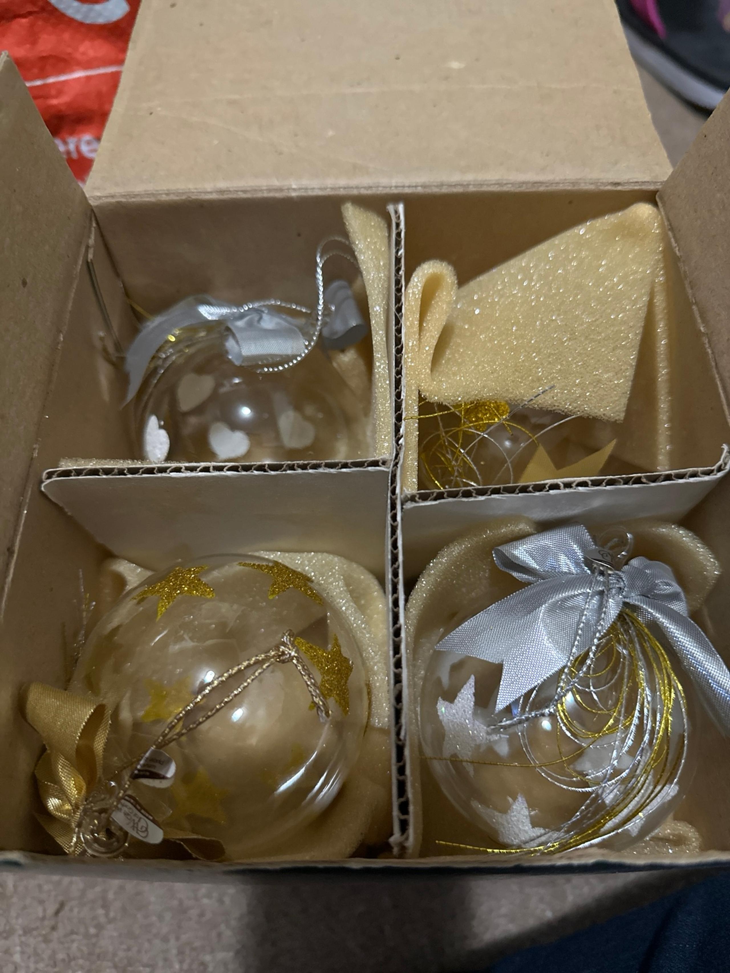 Silver & Gold Ornaments