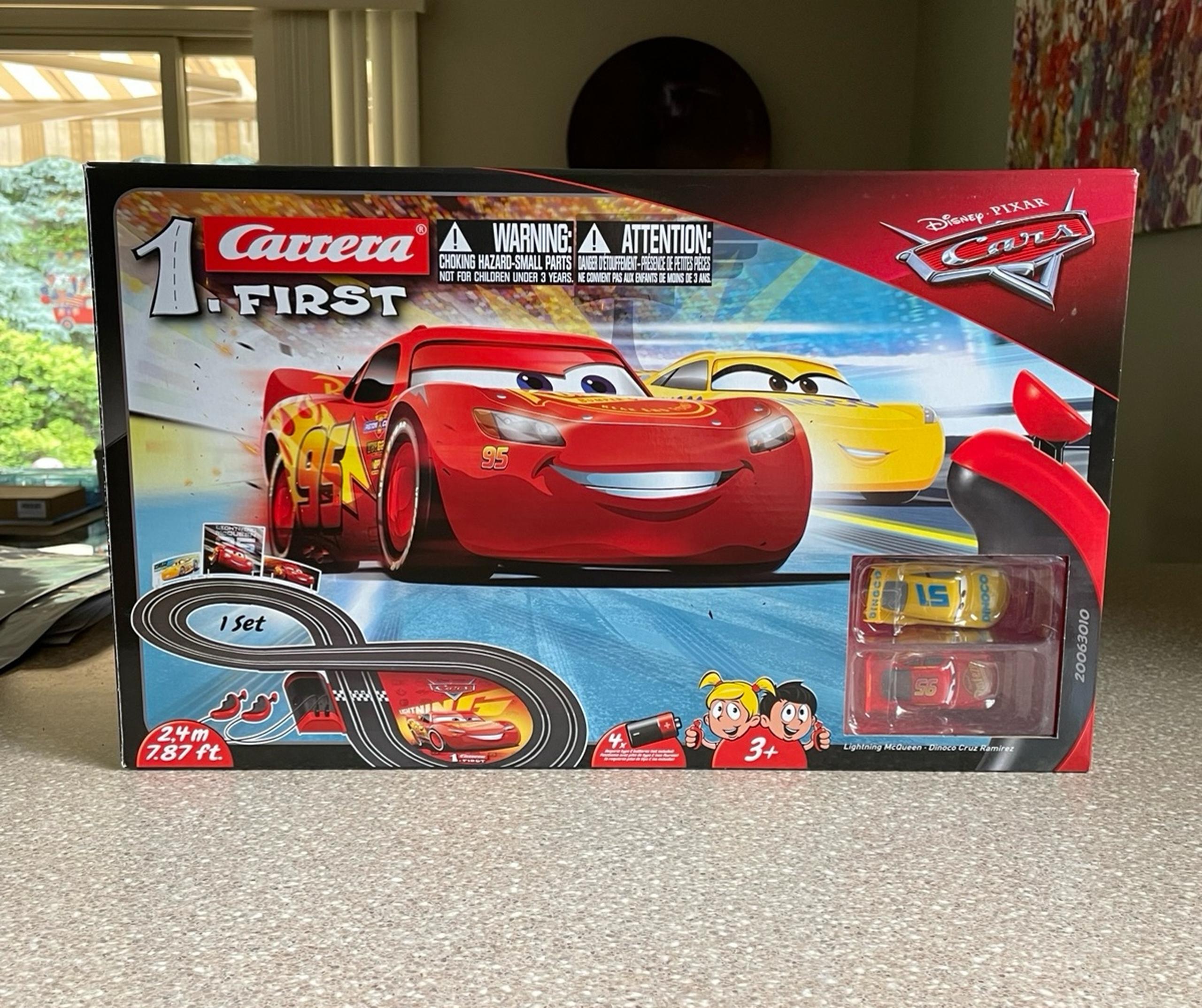 Carrera First Disney Pixar Cars Slot Car Race Track