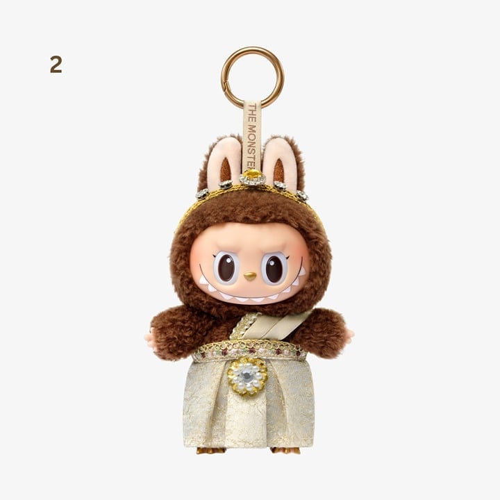 LABUBU GOOD LUCK TO YOU-Vinyl Plush Doll Pendant in Thai Traditional Costume