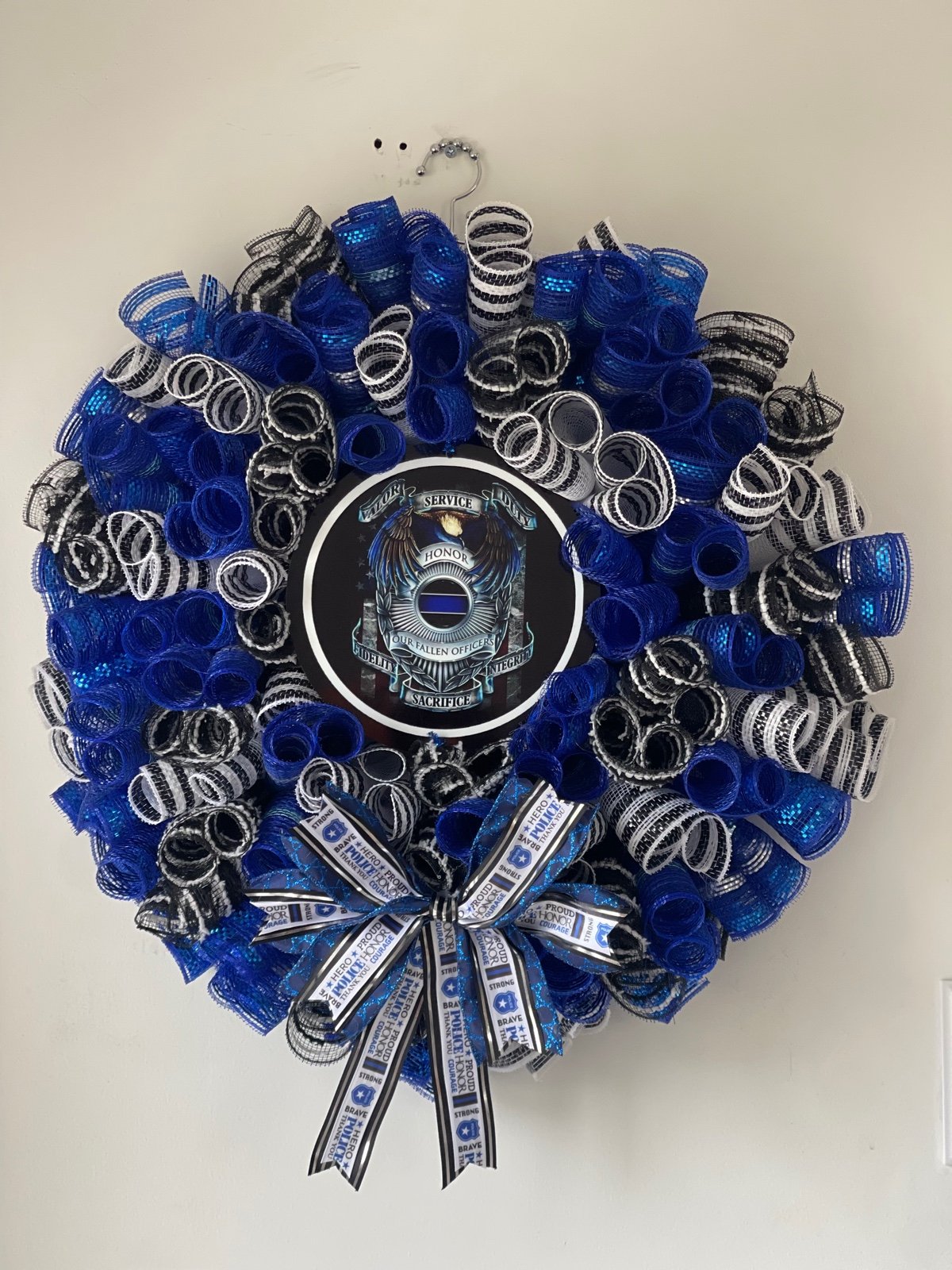 Police Wreath