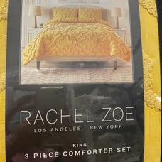 Rachel Zoe 3 Pc KING Comforter Set!