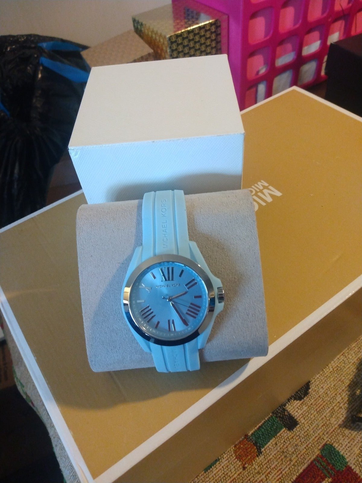 Michael Kors Blue Bradshaw Watch Mk 2744 New