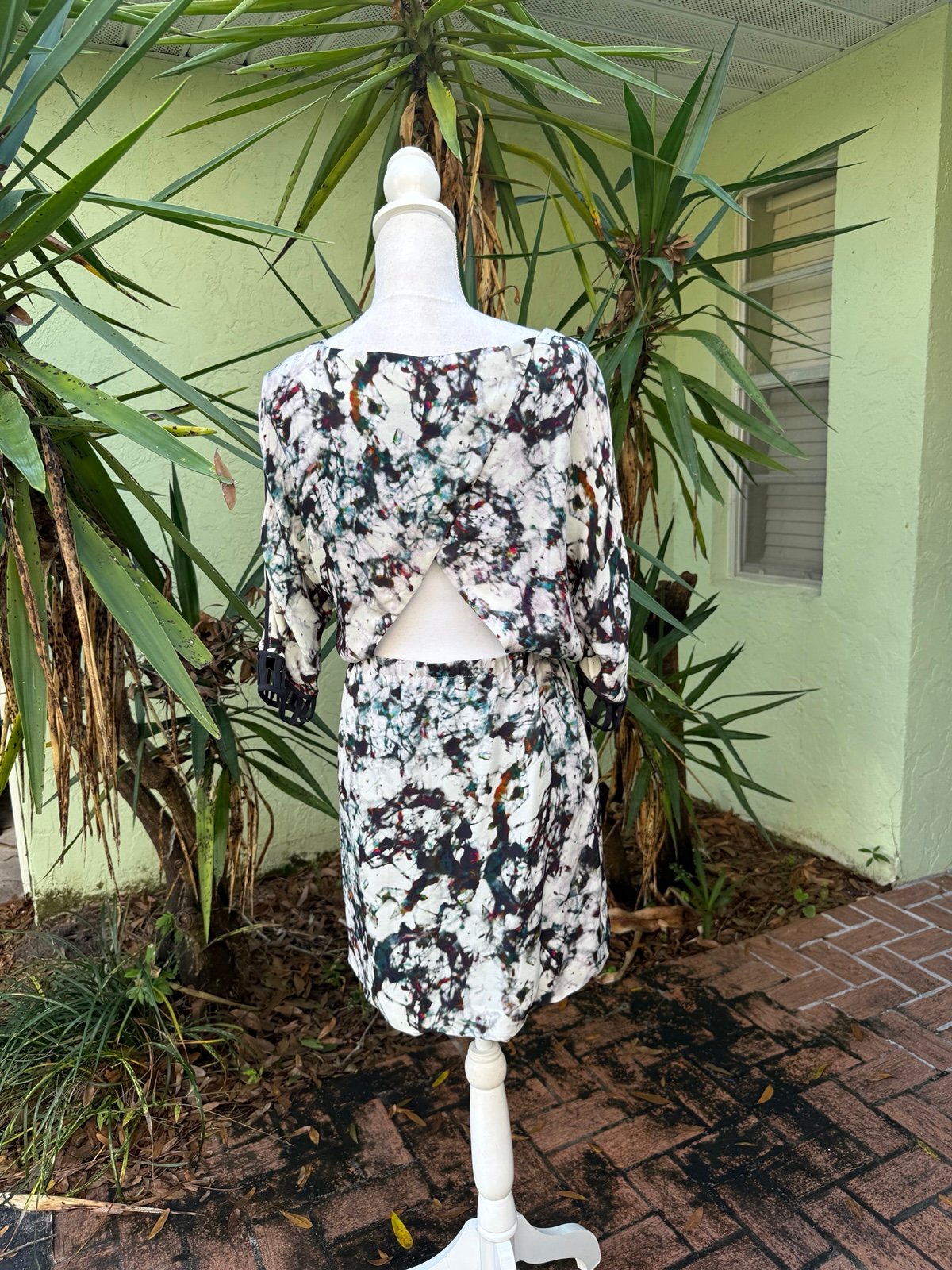 Rebecca Minkoff Silk Cut Out Dress