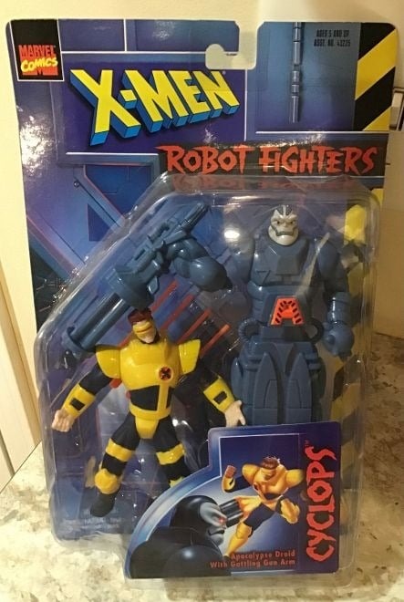 1997 New MOC Toybiz X-Men Robot Fighters Cyclops