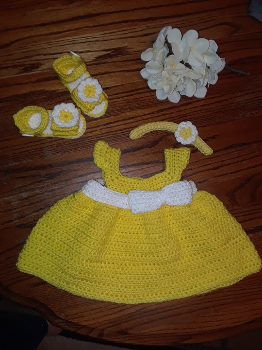 Baby Summer Dress 9 to 12 months Handmad