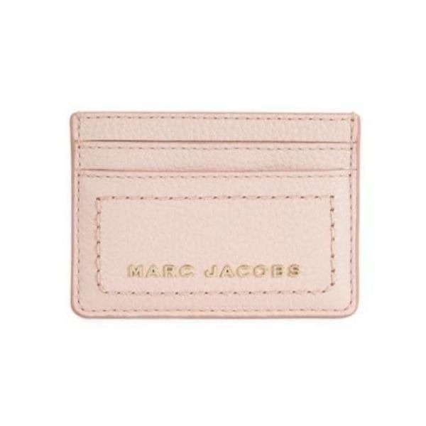 Marc Jacobs Leather Card Case- Peach Whip