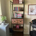 70in Tall Bookshelf with 2 Drawers, Rustic Brown